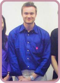 日本に住むイギリス男性